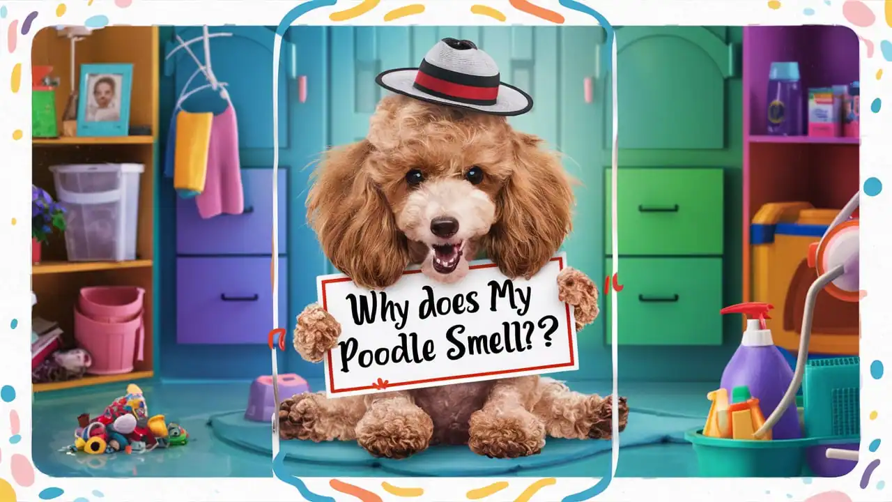 Why does my poodle smell