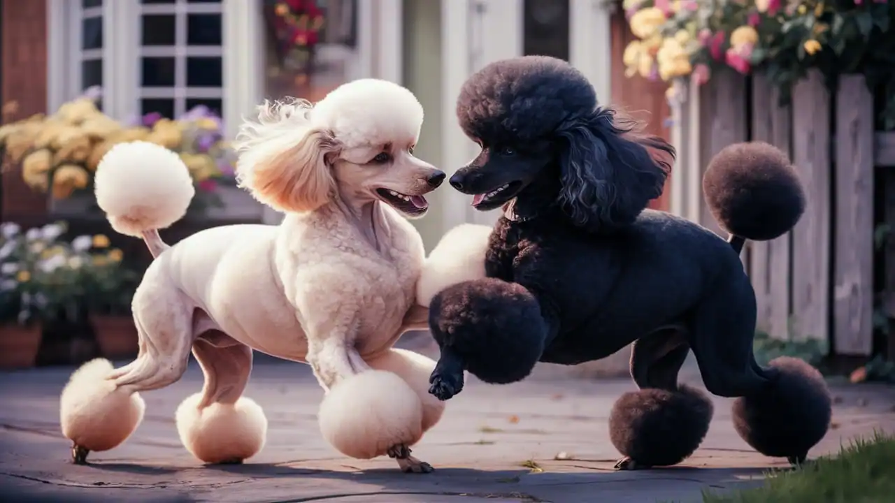 are poodles double coated