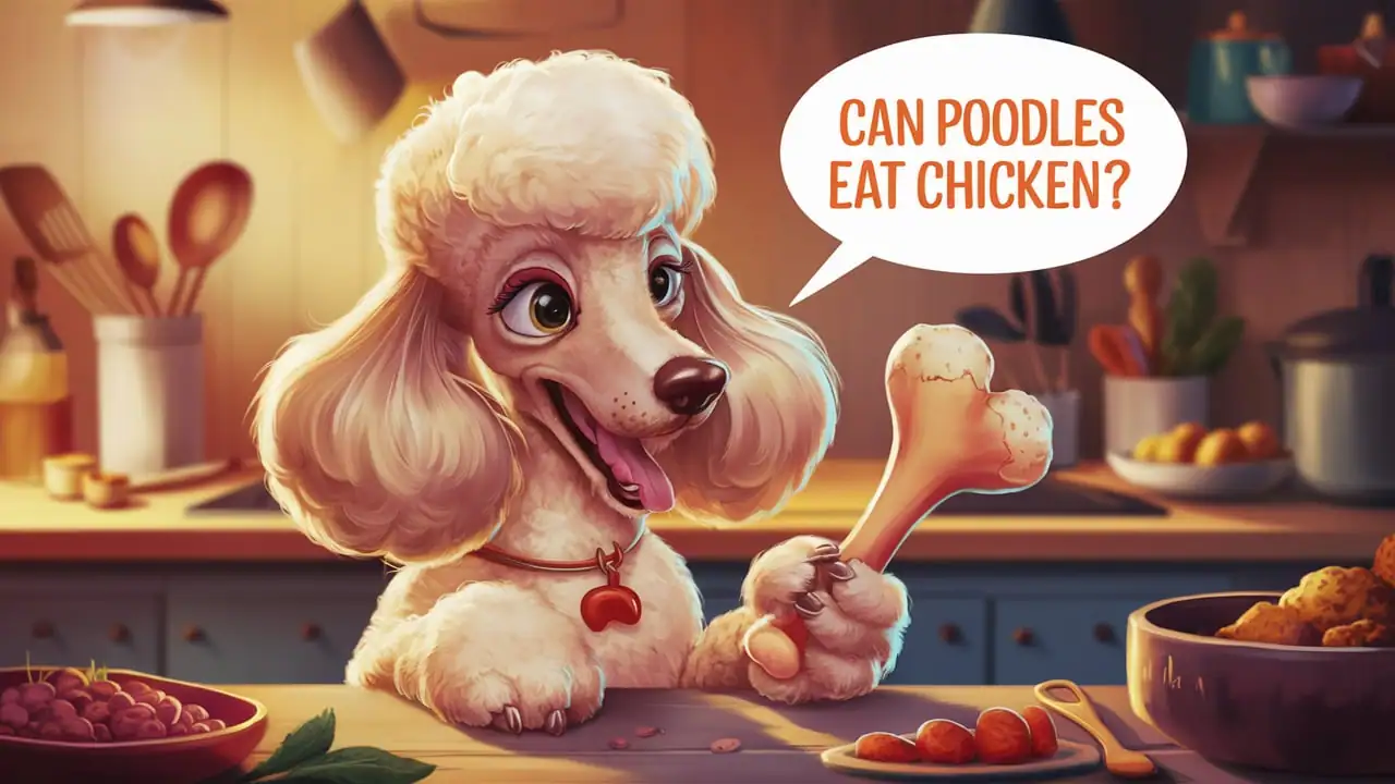 can poodles eat chicken