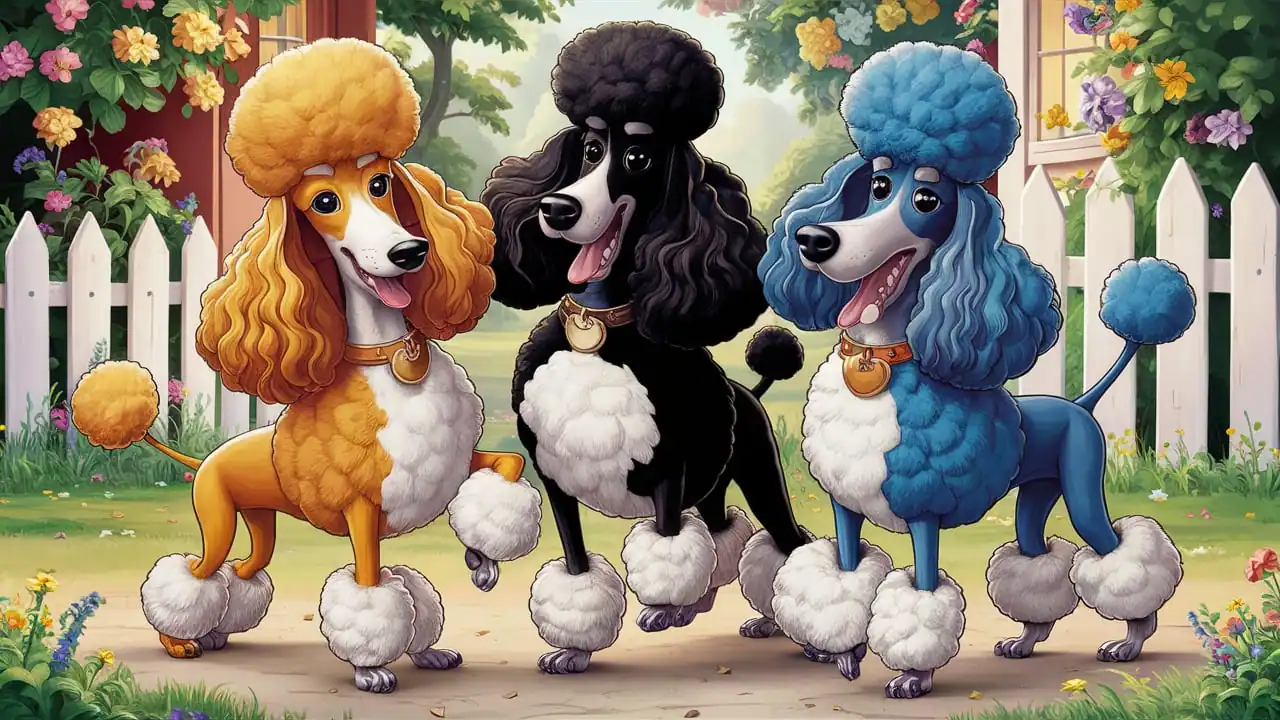 corded poodles