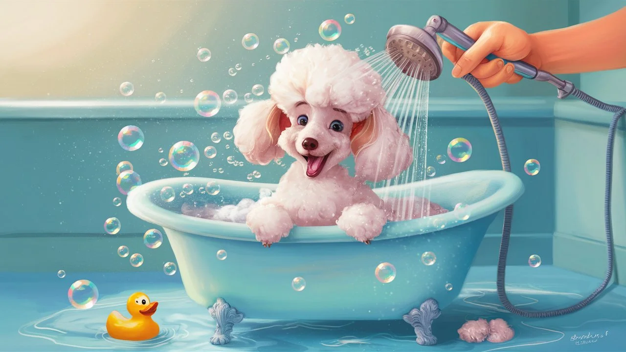 How often should I bathe my toy poodle