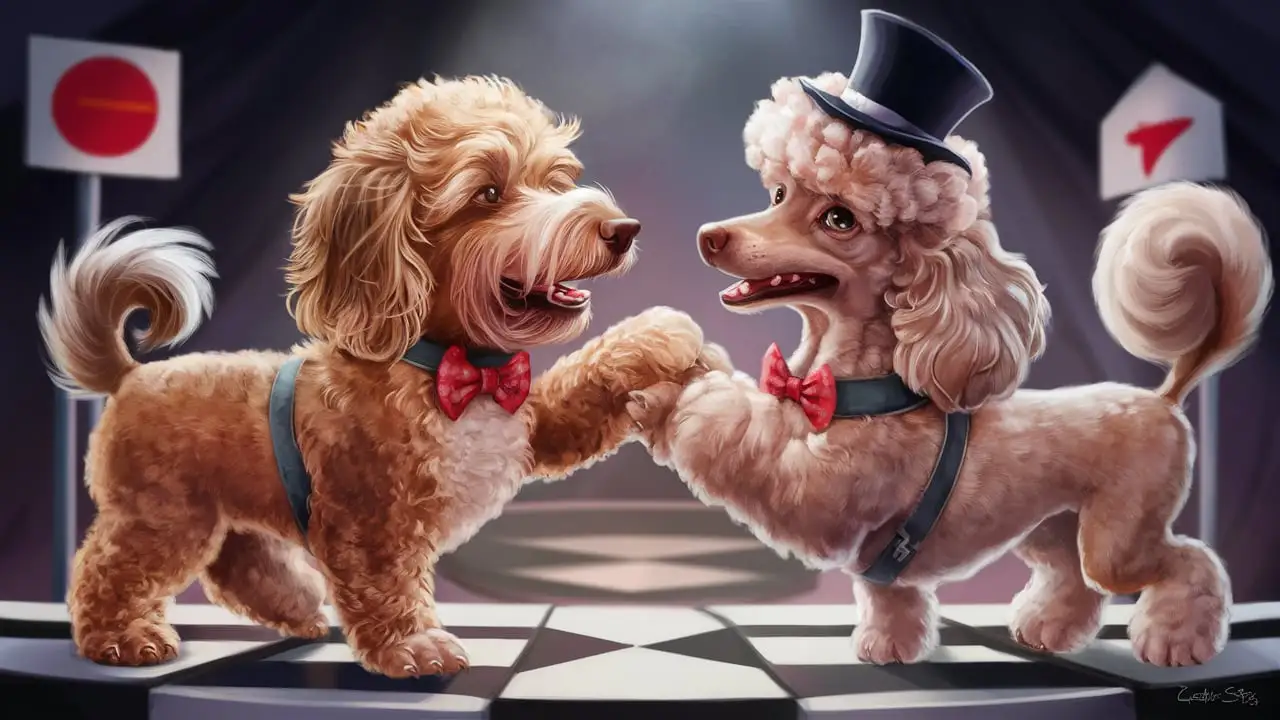 Poodle vs Cavapoo