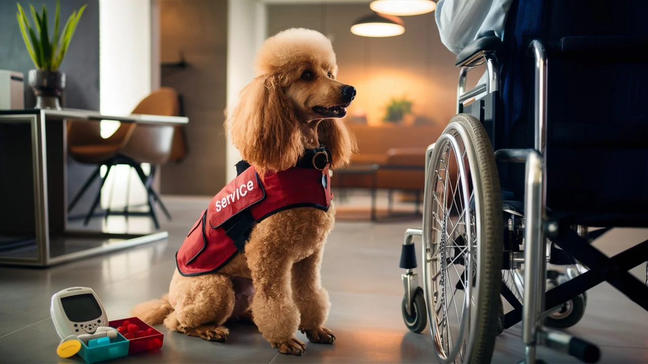 can toy poodle be service dogs