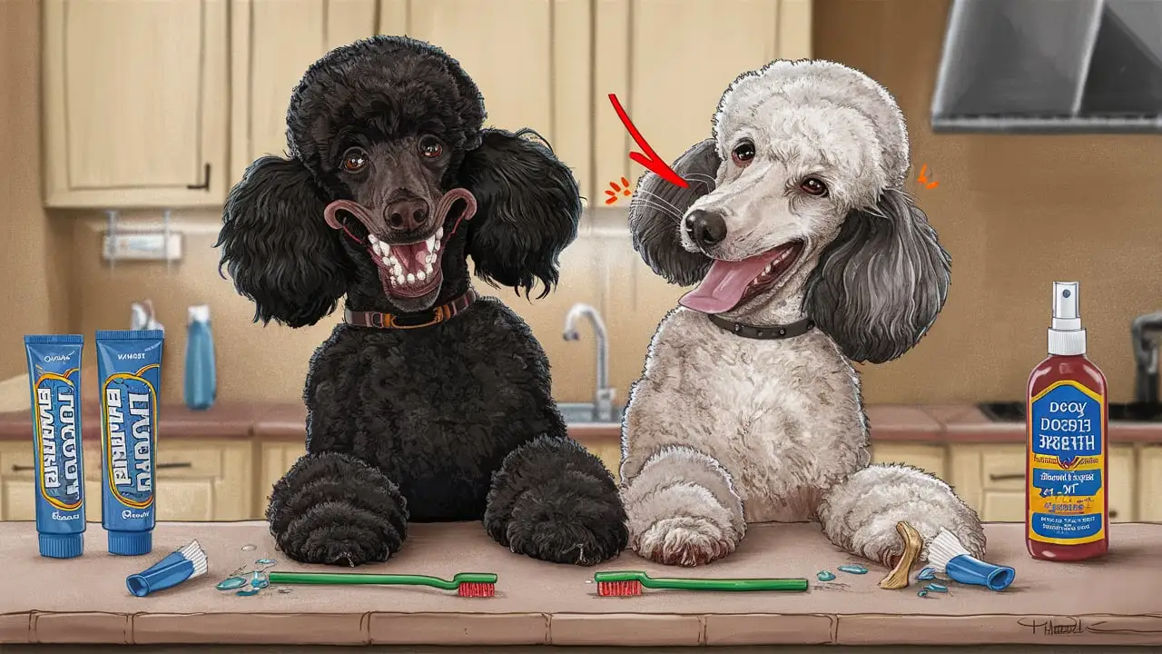 poodles bad breath