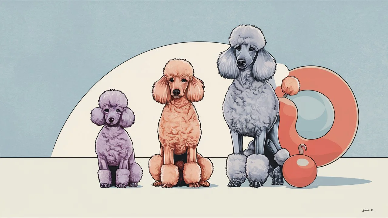 miniature poodle height