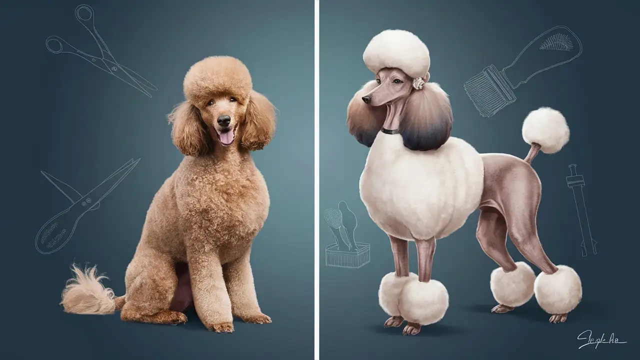 poodle show cut instructions