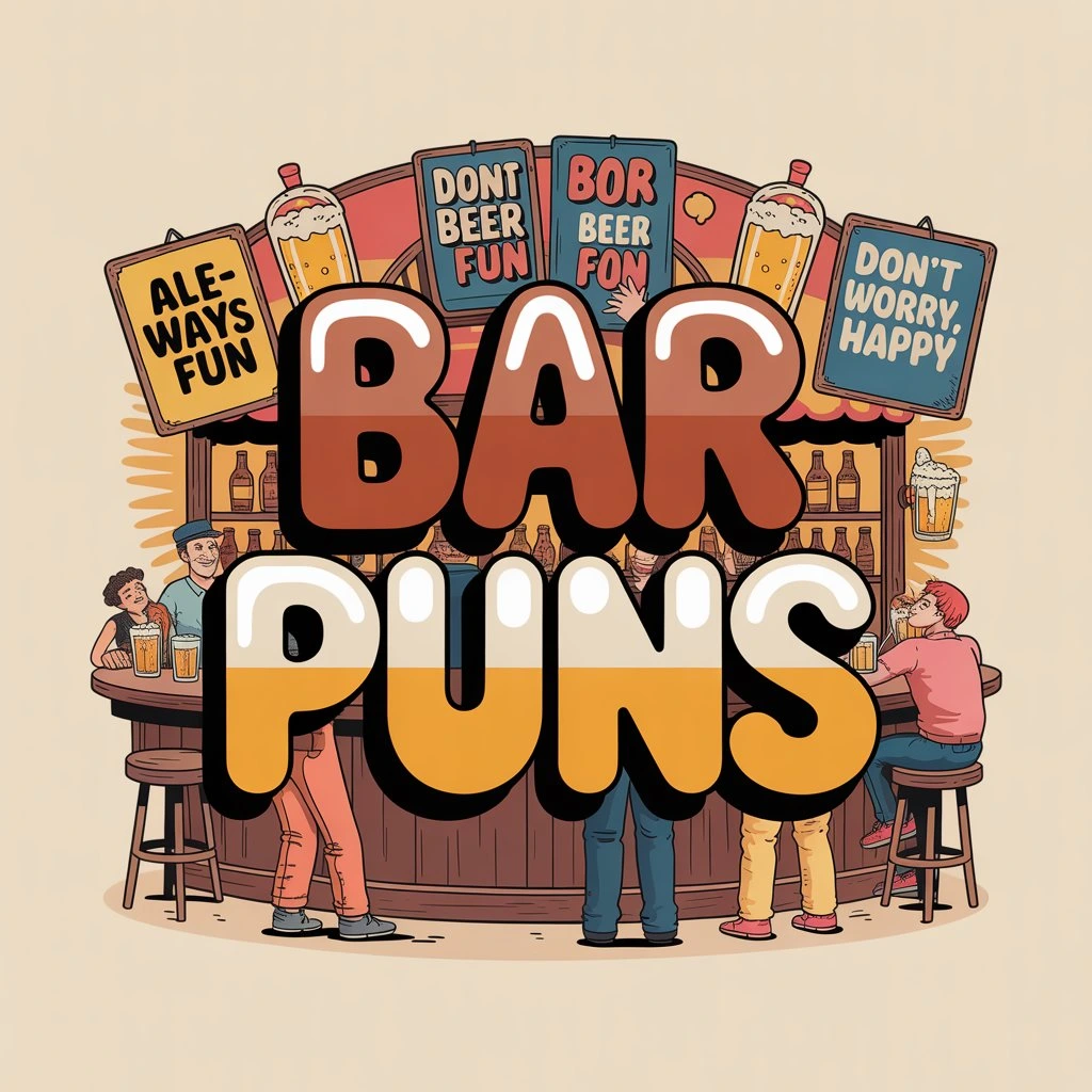 bar puns