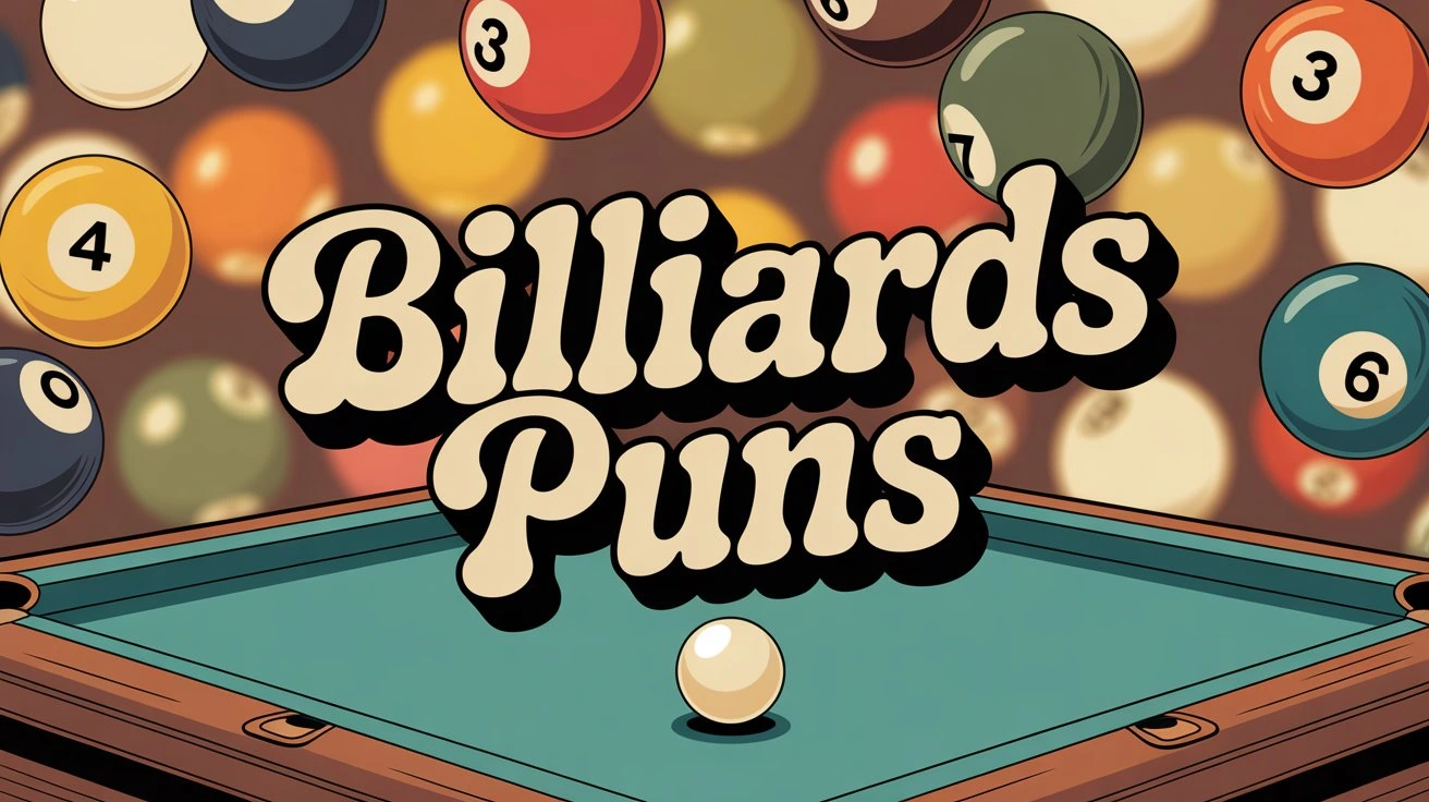 billiards puns