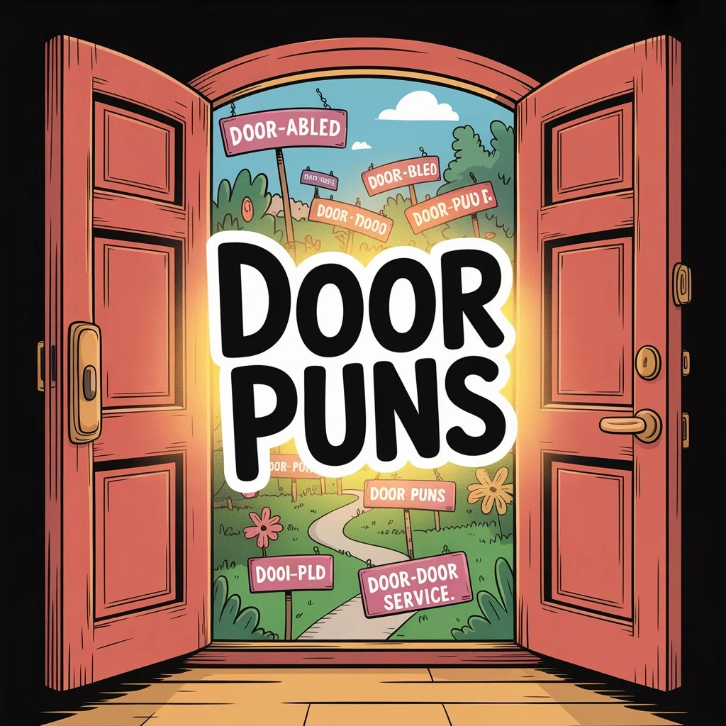 door puns