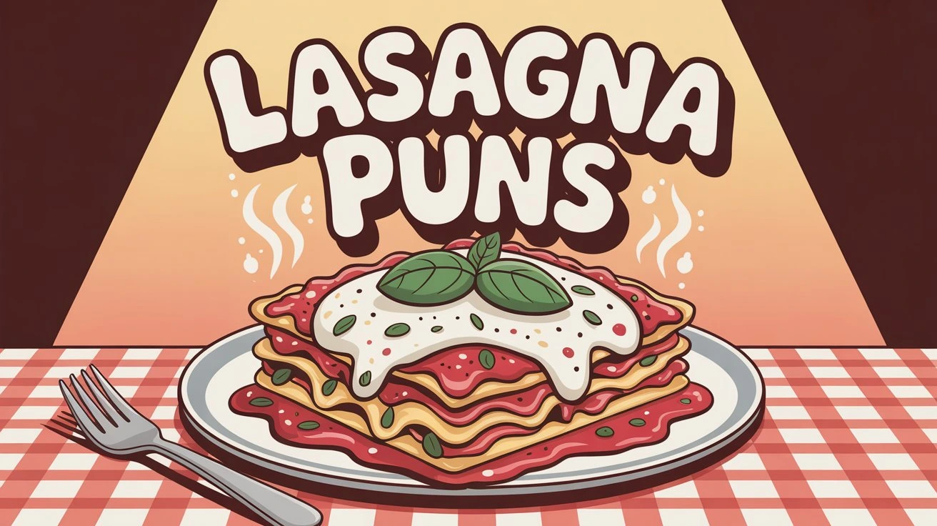 lasagna puns