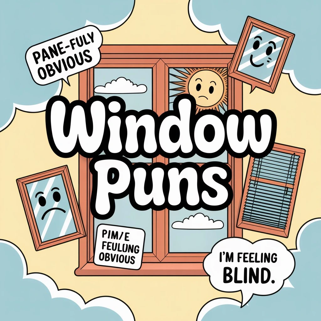 window puns