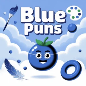 blue puns