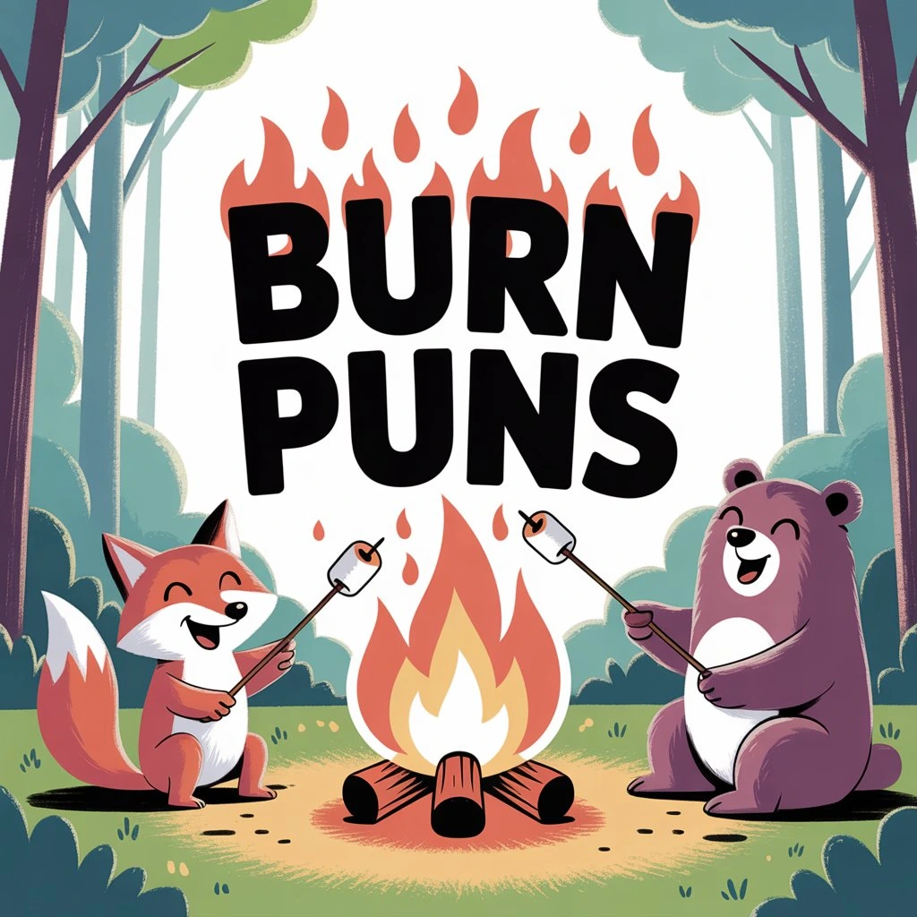 burn puns