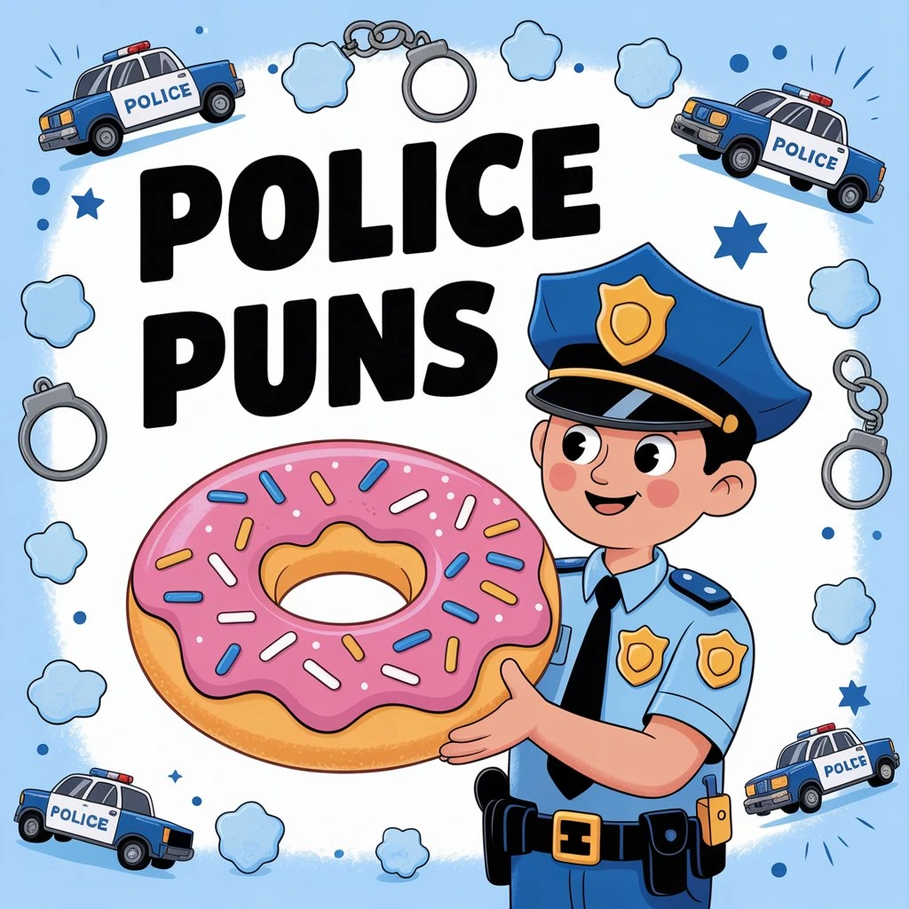 police puns