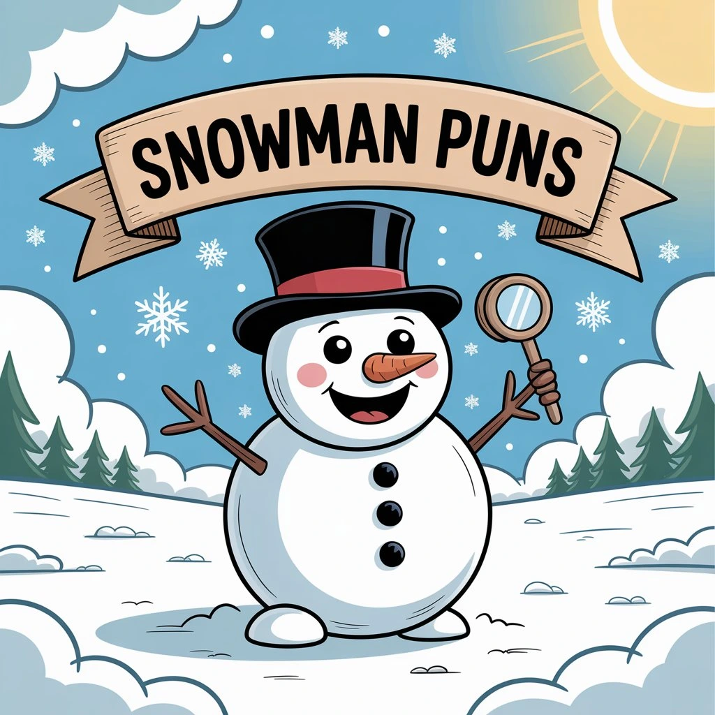 snowman puns