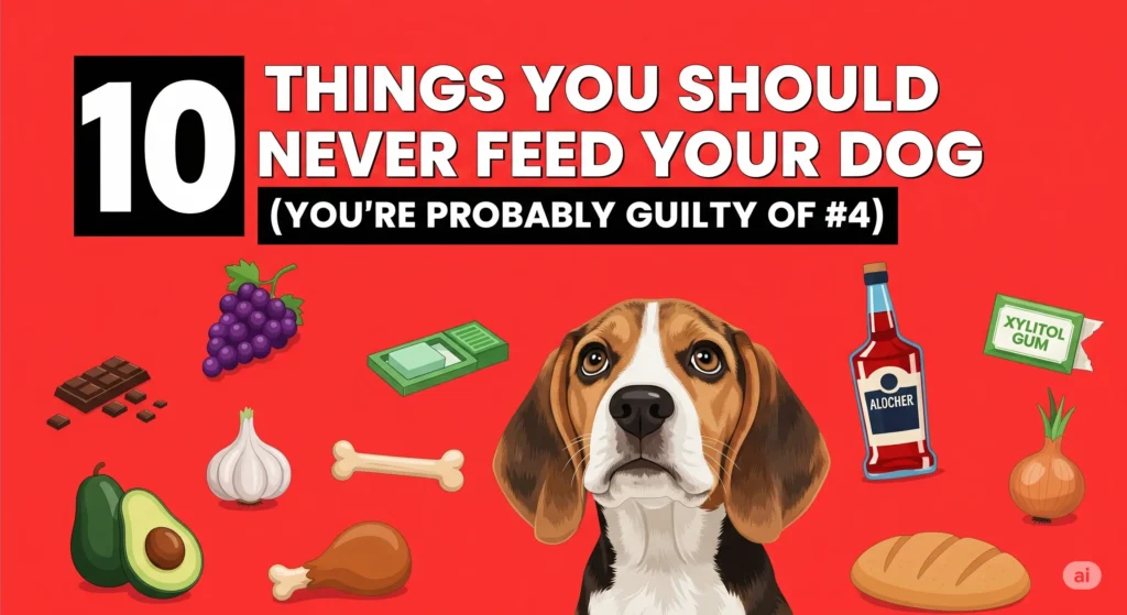 10 Things You Should Never Feed Your Dog (You’re Probably Guilty of #4)