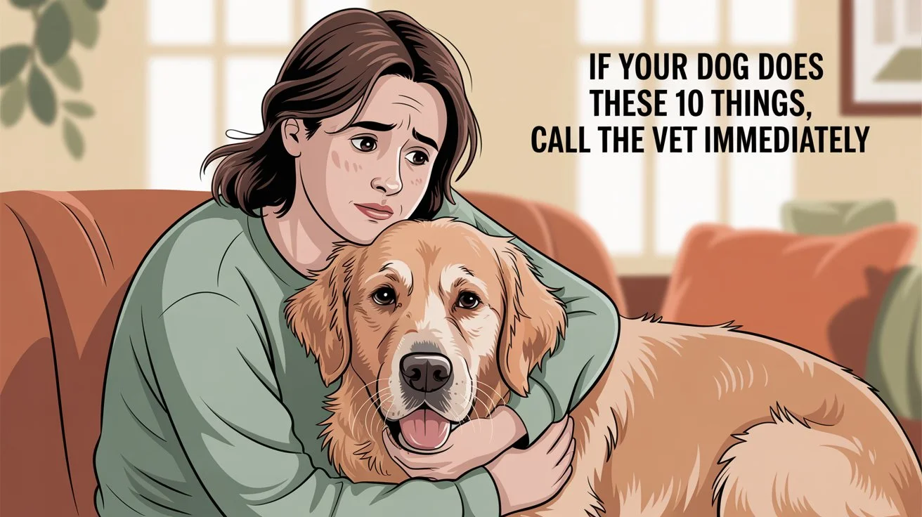 If Your Dog Does These 10 Things, Call the Vet Immediately