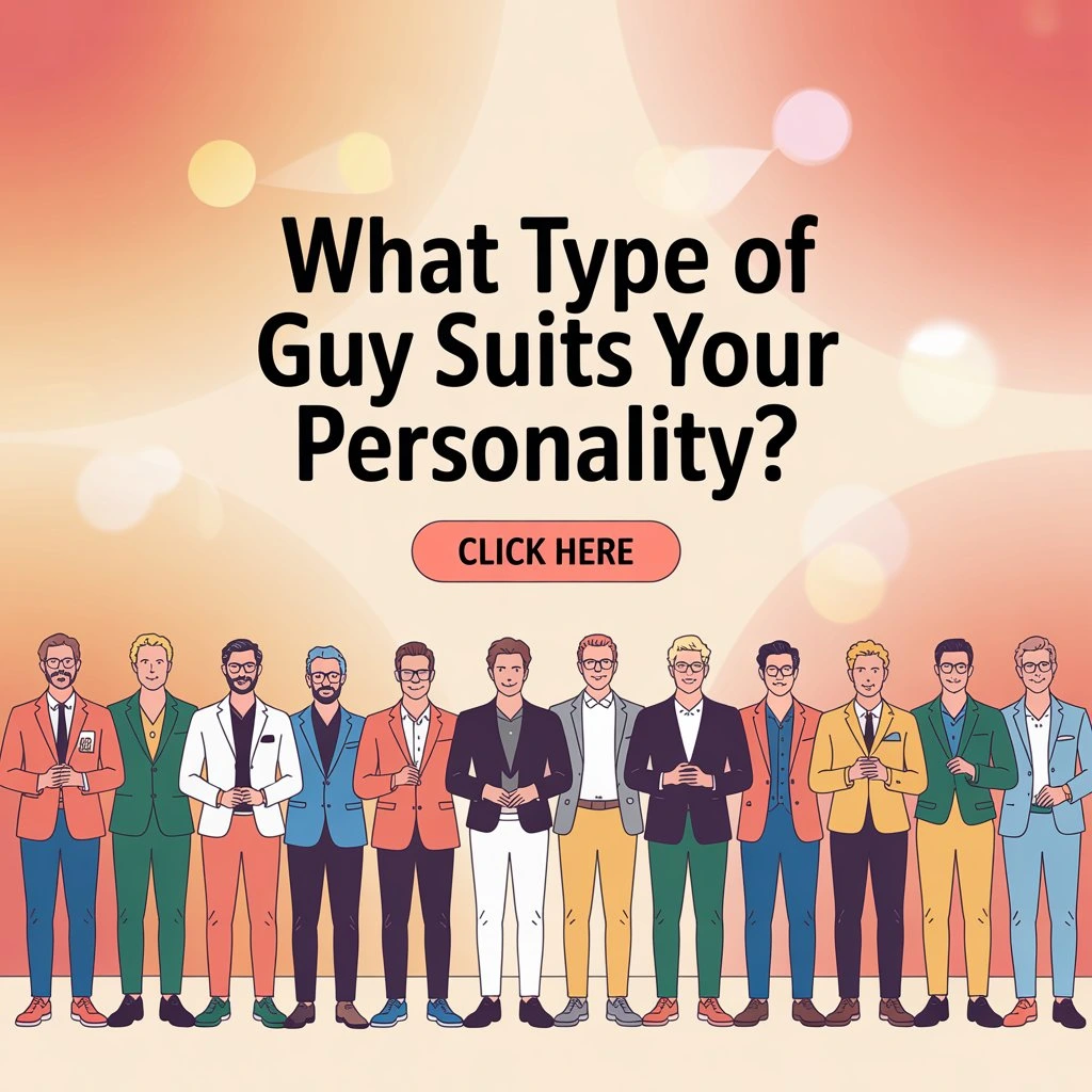 What Type of Guy Suits Your Personality